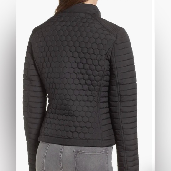 NWT!! Marc New York Quilted Black Honeycomb Puffer Jacket Size XL - Picture 2 of 14